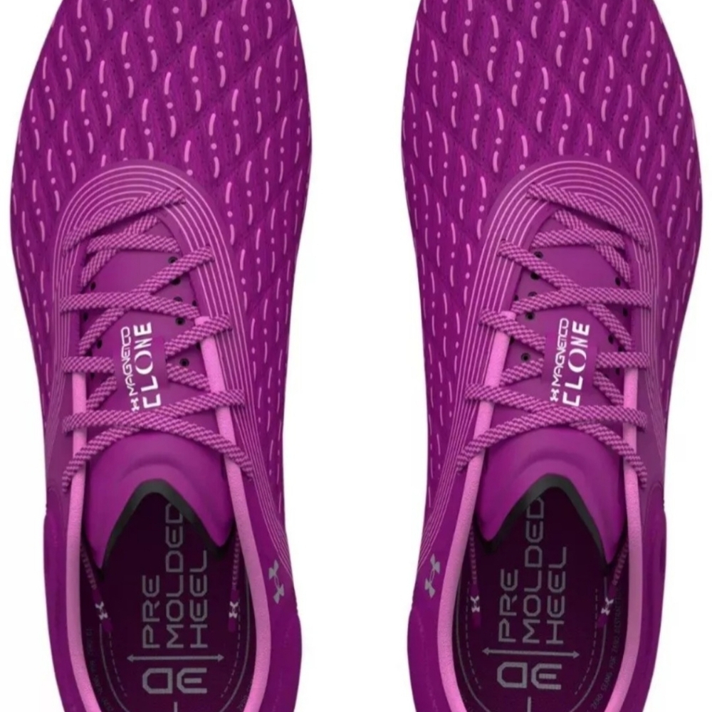 Under Armour Magnetico Elite 3 FG Soccer Cleats Orchid 3027160-500 Women Sz 5